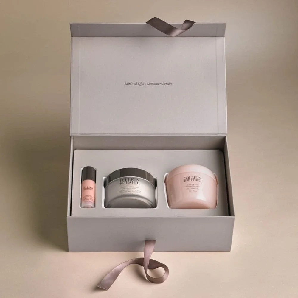 NEW Colleen Rothschild The Icons‎ Beauty Gift Set Glycolic Pads Hair Mask Eye